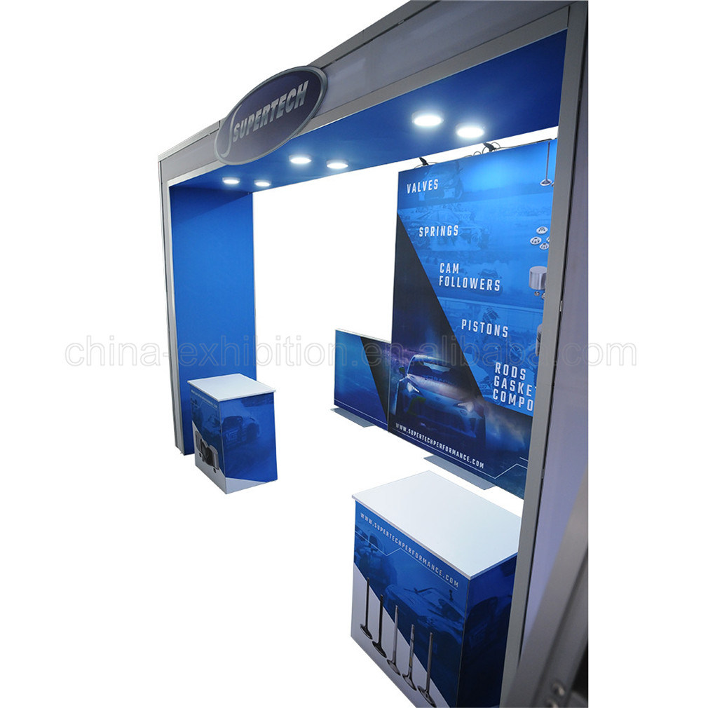 Personalized Customized M Series Cosmetic/Jewelry/ Car /Clothing Booth Design Exhibition Booth