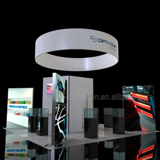 20FT Custom Exhibition Booth Trade Show Stand Design Used for Jiangmen International Exhibition Center