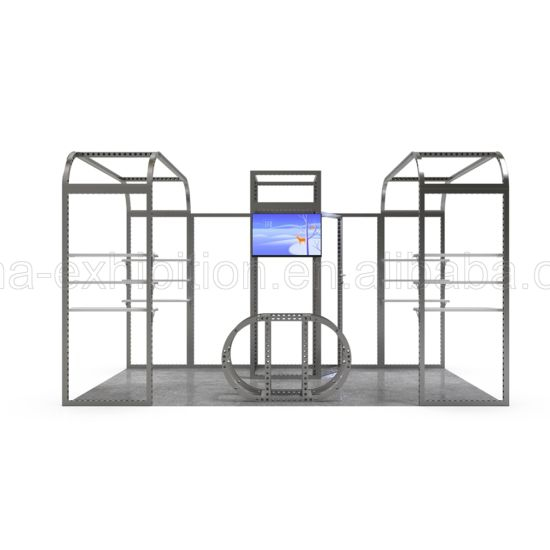 10X20 Modular Aluminum Exhibition Trade Show Display with Graphic