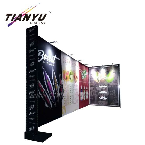 Recyclable Environmental Protection custom backdrops Modular Exhibition Stand