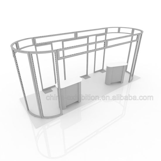 3X6m Custom Portable Advertising Display Stand for Standard Exhibition Booth