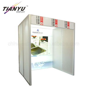 3X3 Green and environmentally Standard Booth Modular Exhibit Booths in Aluminum