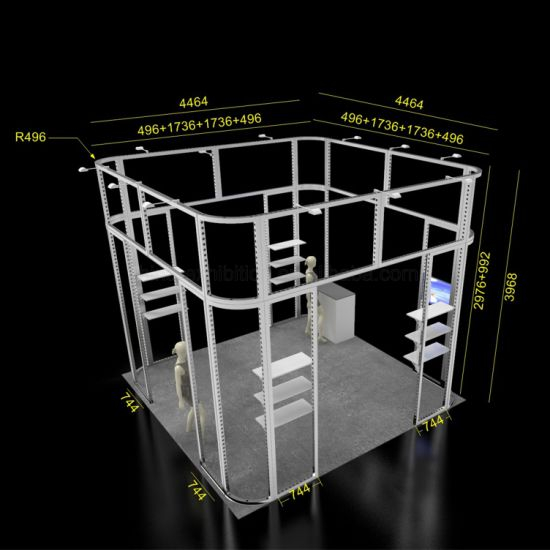 10X10 Modular Collapsible Exhibition Booth for Show