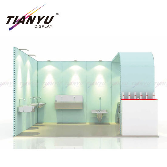 High Quality Backlit Fabric 10X20 Trade Show Display Booth for Exhibition Stand Factory 