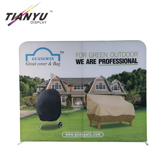 Tension Fabric Exhibition Booth 3X3 Aluminum Portable Tension Fabric Display