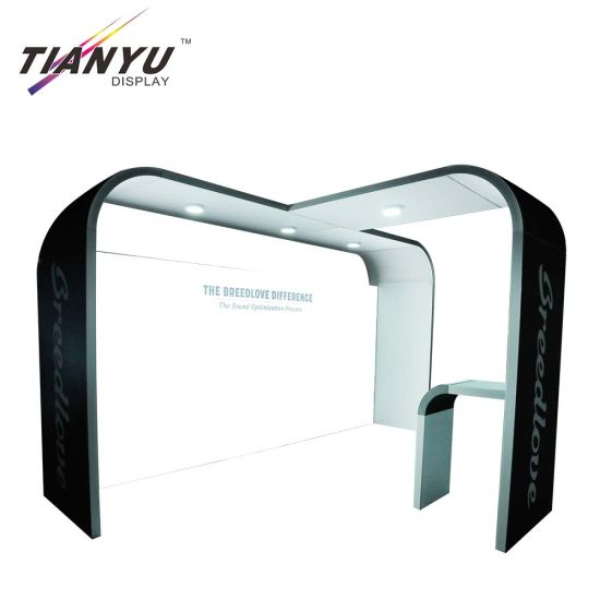 10x20ft Customized Portable Modular Reusable Exhibition Trade Show Booth Stand Display In Aluminum