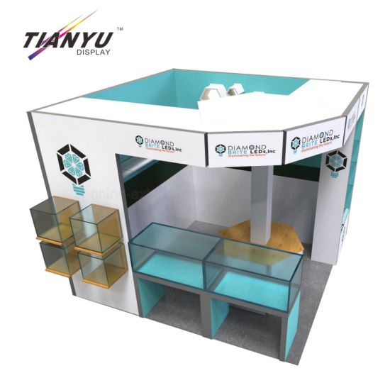 Small Aluminum Modular Customized Booth for Trade Shows Equipment