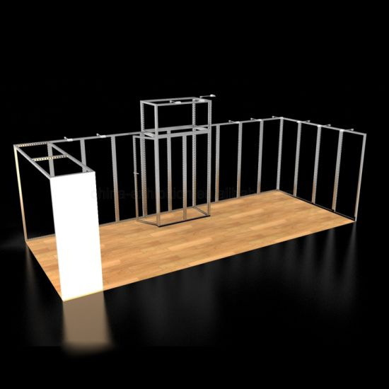 10X10 Easy Assembling Modular Tradeshow Booth in Aluminum