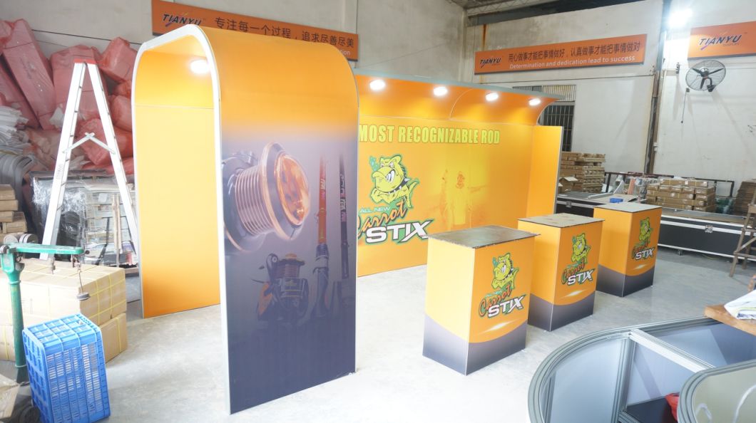 10ftx10FT Tension Fabric Display Trade Show Exhibition Booth