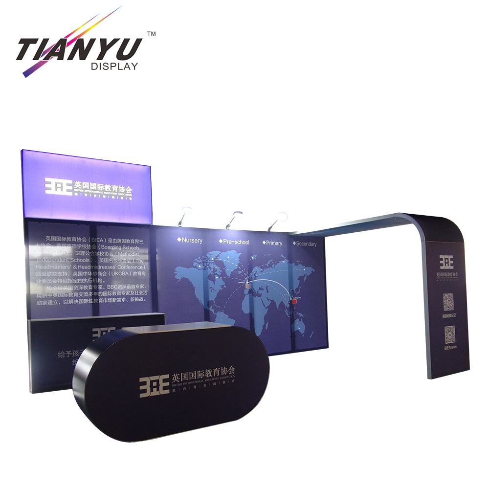 Advertising Customized Reusable Exhibition Event Backdrop Display Stand