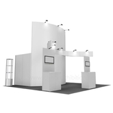 Economical DIY Modular Exhibition Booth Display 20X20