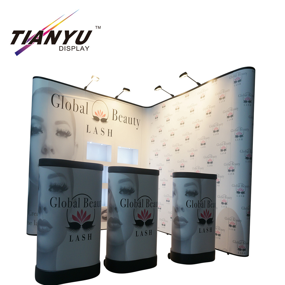 Metal Folding Magnetic Pop up Display Stand Banner