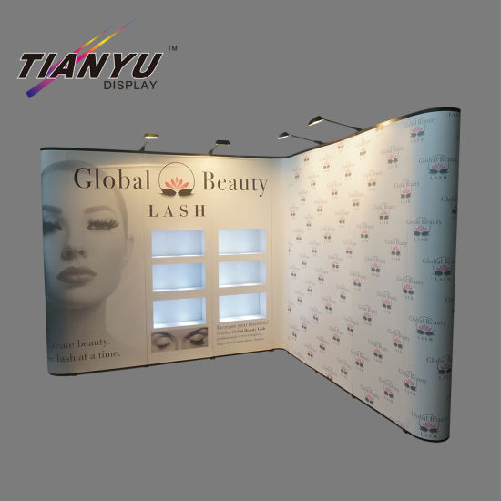 Metal Folding Magnetic Pop up Display Stand Banner