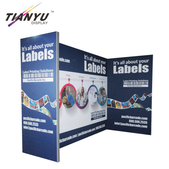 Custom heavy duty backdrop stand 3X3 3X6 3X9 Size Aluminum Frame Exhibition Expo Booth