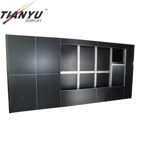 Foldable Aluminum Fabric Exhibition Display System TV Stand 10X20 Trade Show Booth china