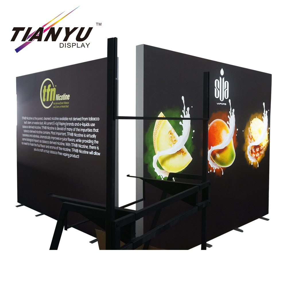 China Manufacturer Advertising Equipment Custom Printed Portable Trade Show Display 10X20 Trade Show Display Booth