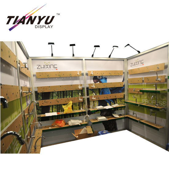 2020 High End Aluminum Fabric Indoor Trade Show Exhibition Booth and Fabrication