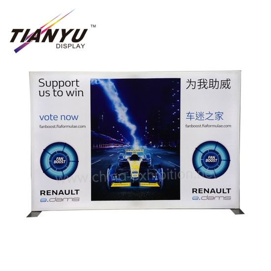 Custom Size and Shape Aluminum Material Double Sided Fabric Frameless Thin Light Box