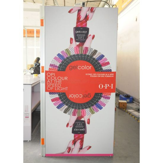 Customized ODM Logo Printing Trade Show Aluminum Exhibition Portable Promotion Display