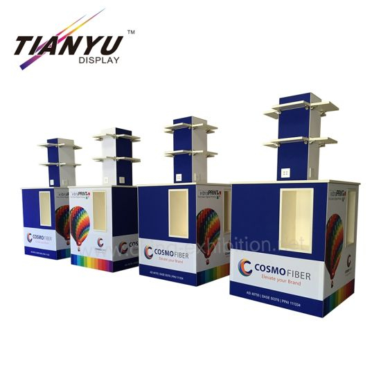 High Quality Trade Show Aluminum Foldable Portable Advertising Promotion Counter