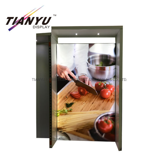 Promotion New Style best Custom straight exhibition booth stand Tradeshow Booth Display