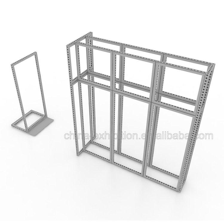 Custom 3x3 Aluminum Foldable Exhibition Stand Modular Exhibition Booth