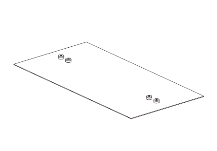 Metal Strengthening Foot（double Sided）