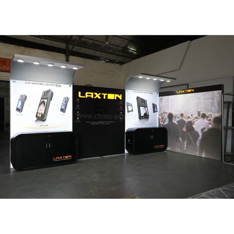 Quick Setup Custom Modular Design Aluminum 3X6 Exhibition Booth Portable 10X20 Trade Show Booth Display