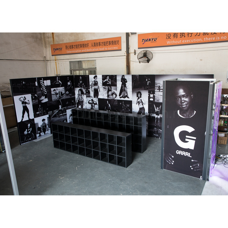 all kinds of Exhibition Booth Stand Custom Trade Show Displays Booth Portable Modular Produce in china