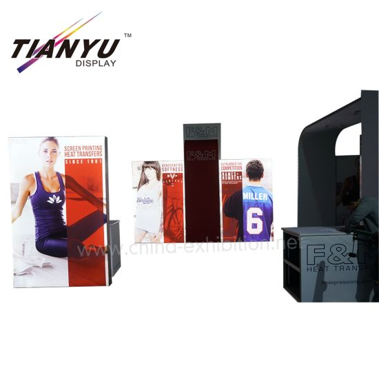 Aluminum Booth Display for Promotion Clothes Exhibition Stand