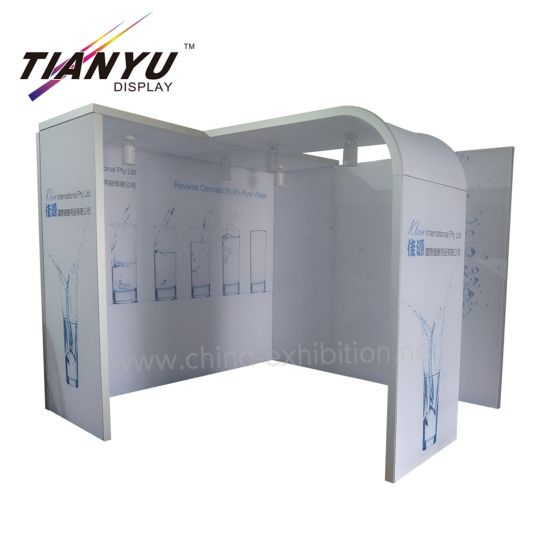 3X3m 10x10ft Standard Custom Display Stand for Portable custom trade show booth