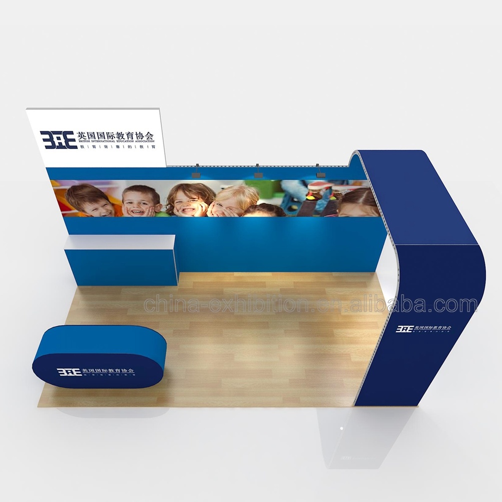 Tian Yu Do Portable Aluminum 10 by 20 Exhibition Booth Stall Can Convert to 10 by 10 Booth