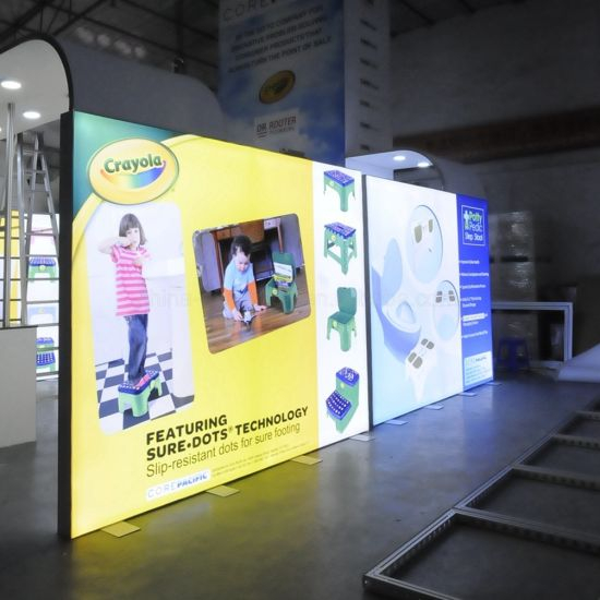 Multipurpose Standard Aluminium Advertising Display Exhibition Booth Design