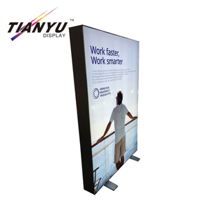 Aluminum Frame Textile LED Lighting Box Fabric Tianyu Made Frameless Advertising Display LED Backlit Light Box