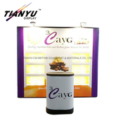 Indoor/Outdoor Pop up Display Banner Stand with PVC Printing for Tradeshow Backwall