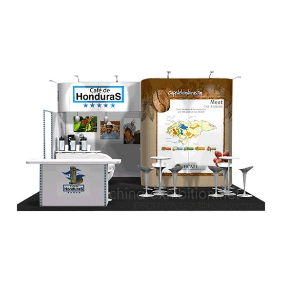 Reusable Easy Assembled 6X6 Display Booth for Show