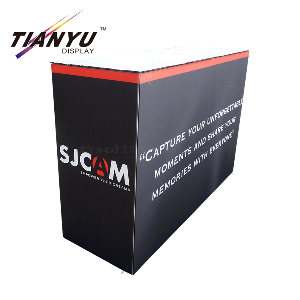 2X2 Factory Wholesale Portable Aluminum Promotion Counter