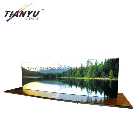 New Style Easily Set up Wall Print 3x6m Size Shell Scheme Stands Booth