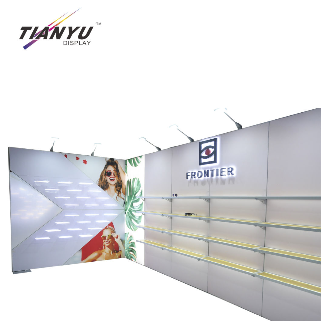 Tianyu Offer Exhibition Stands Portable Design Trade Show 20X20 Recycled Booth