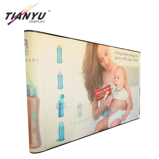 Heat Transfer Printing Tension Fabric Pop up Display Portable Backdrop Stand