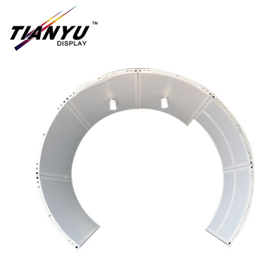 Reusable Trade Fair Portable Customized made Trade Show Exhibition Circular tunnel booth 