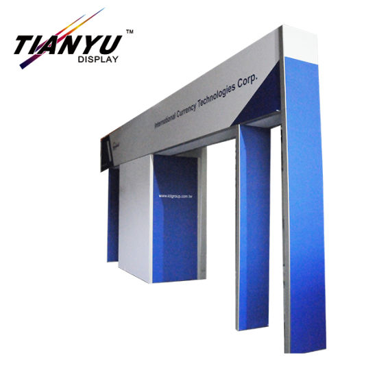 20X20 Aluminum Extrusion Standard Modular Shell Scheme Trade Show Expo Display Exhibition Booth for Sale