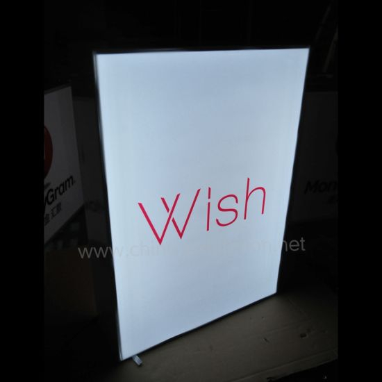 Large Brand Advertising Display Seg Lightbox Aluminum Tension Fabric Frame