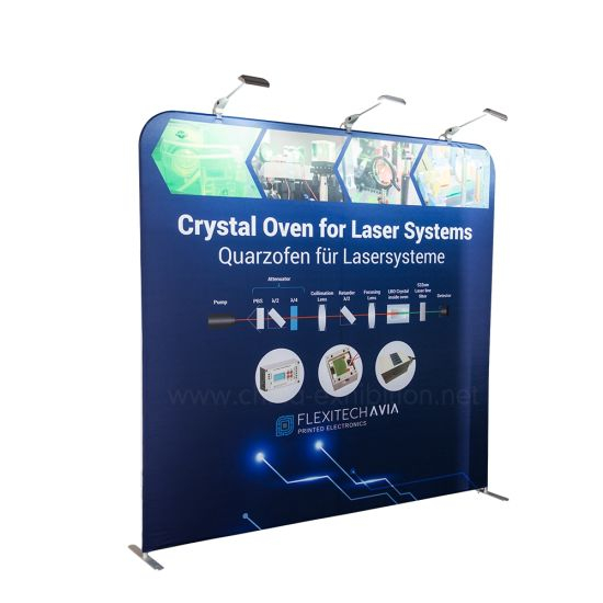 Custom 8FT 10FT 20FT Advertising Portable Tension Fabric Aluminum Trade Show Display
