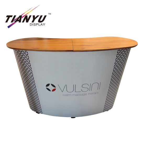 10FT Aluminum Curved Straight Single Magnetic Self-Locking Pop up Stand