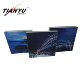 Two Sided LED Backlit Fabric Small Light Box Free Standing Light Boxes for Exhibition