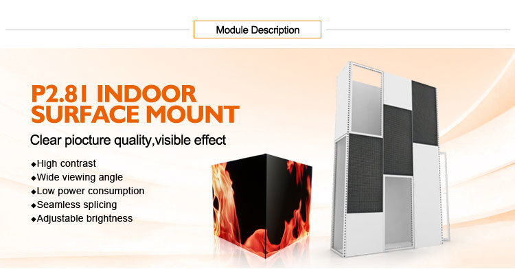 M-Series System Can Be Arbitrarily Assembled with Different Shape LED Screen