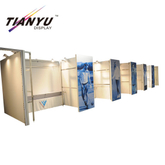 Fashion Customized Service Aluminium Profile Partition clothes exhibition stand