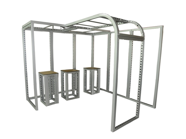 M series system frame booth