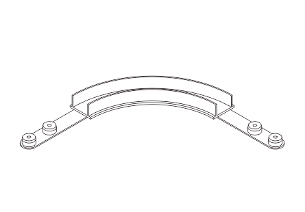 R248 curved connector